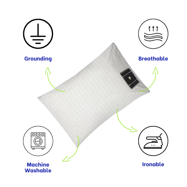 grounding well pillowcase